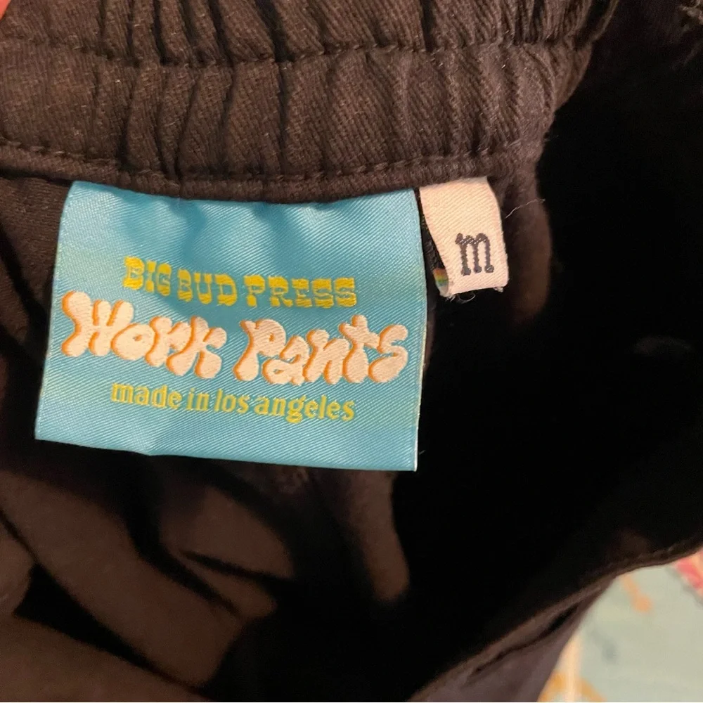 Big Bud Press Black Straight Leg Pants